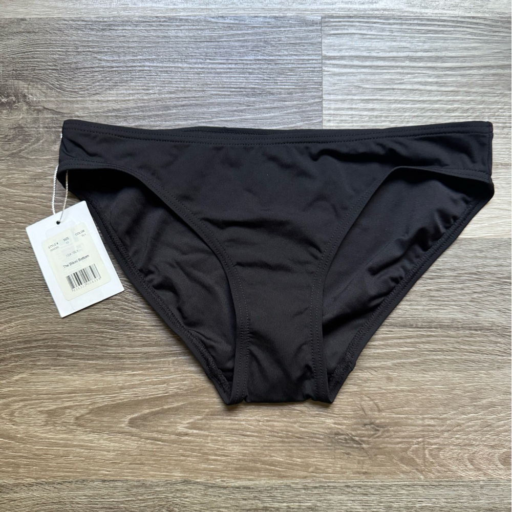 Andie Swim Bikini Bottom Black XS NWT